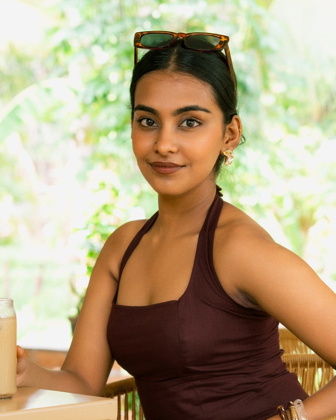 Cocoa Halter top
