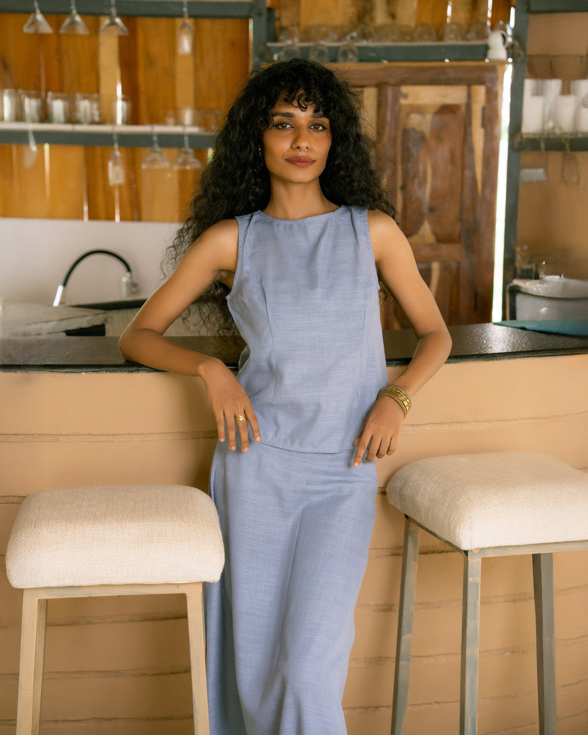 Skye Tie Top